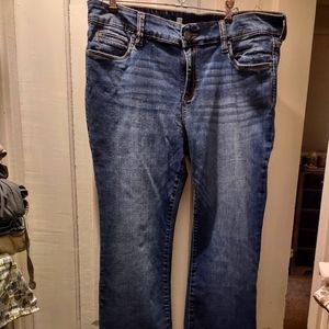 Kut from the Kloth Natalie boot cut jeans size 14